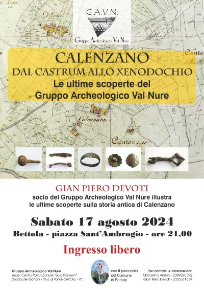 Locandina Calenzano dal castrum allo xenodochio